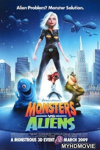 Monsters VS Aliens (2009) Hindi Dubbed